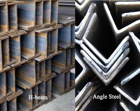 h beam vs angle steel