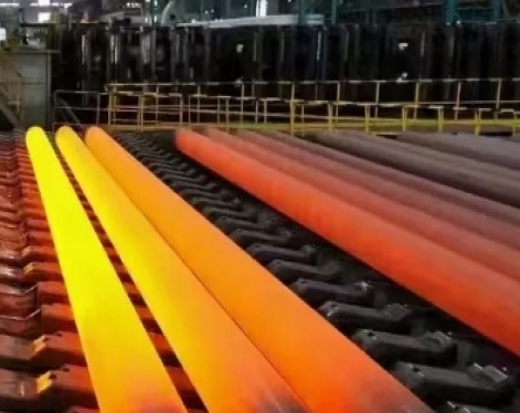 hot-rolled seamless pipes